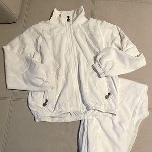 Vintage 80s White Kaelin Tracksuit - Windbreaker